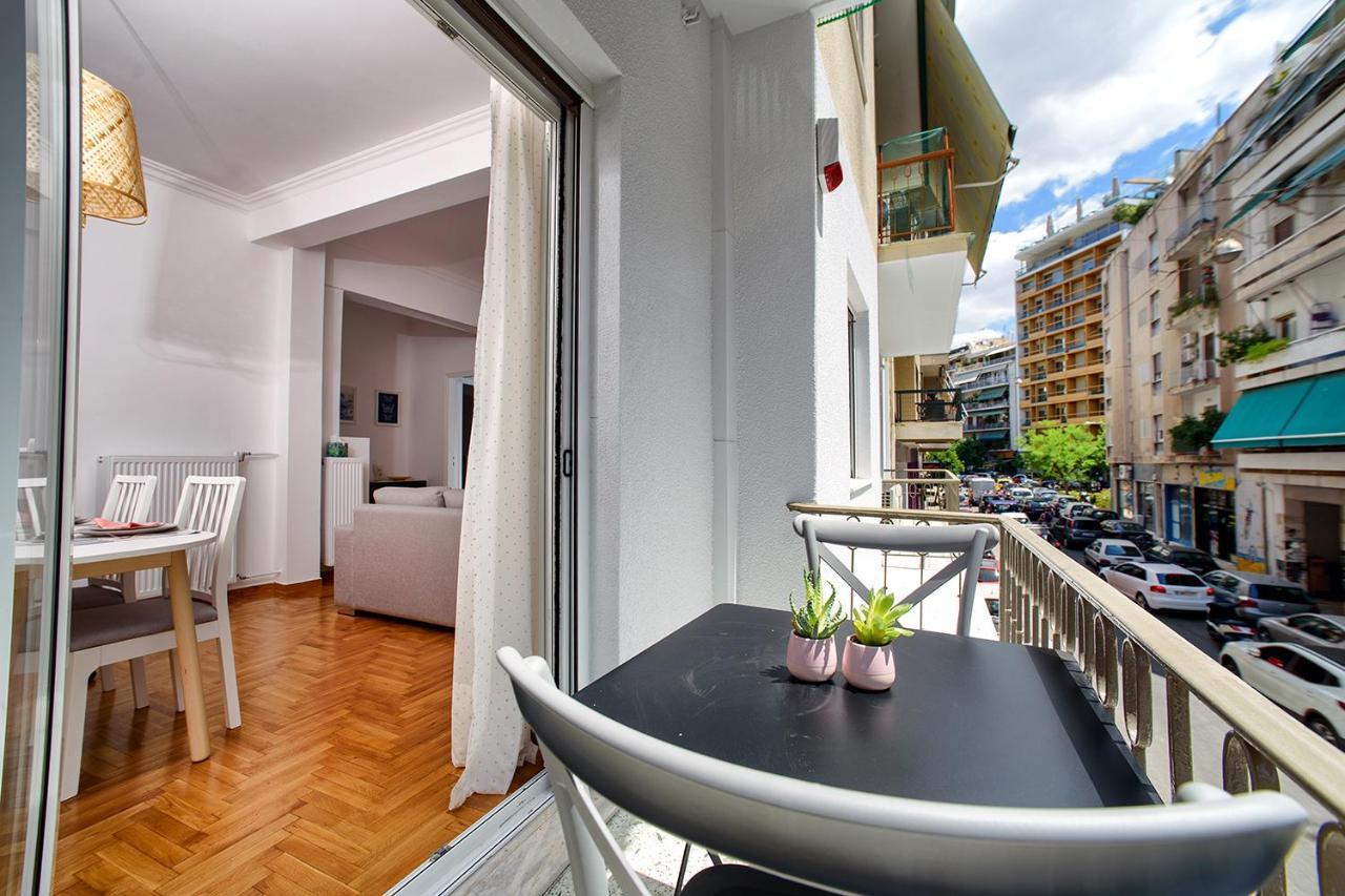 Acropolis Area Family Friendly 2Bdr Apartment Athene Buitenkant foto