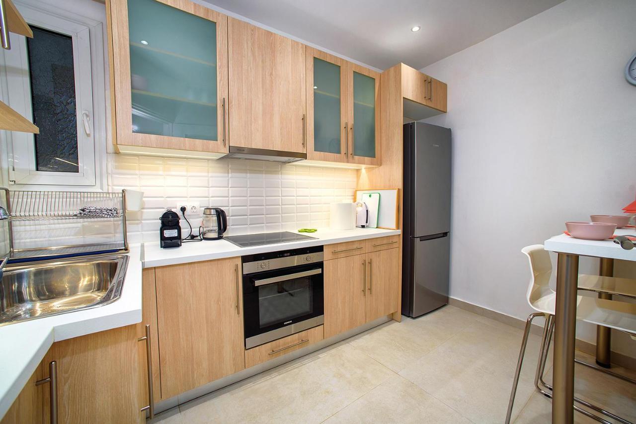 Acropolis Area Family Friendly 2Bdr Apartment Athene Buitenkant foto